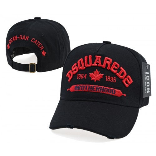 Dsquared2 Cap Black And Red
